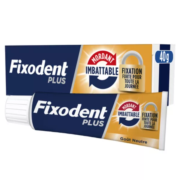 Fixodent Crema Fixative Plus M - imagen 1