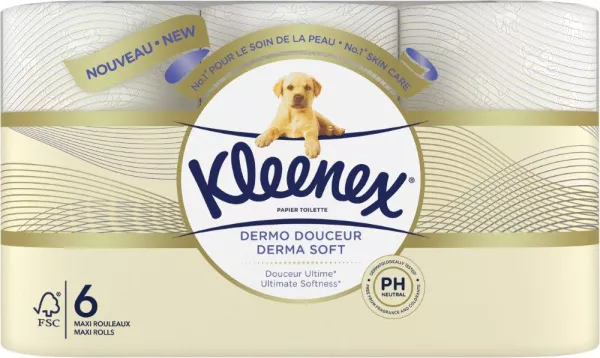 Papel higiénico Dermo Suavidad - KLEENEX - imagen 1