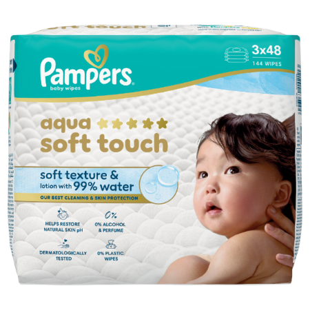 Toallitas Aqua Suave 3x48 - imagen 1
