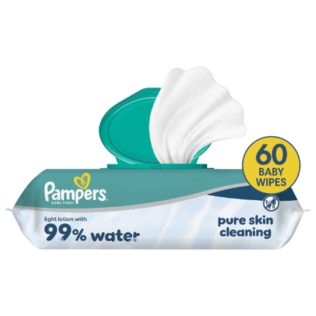 Pampers Toallitas 99 Water X60 - imagen 1