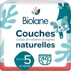 Panales Braguitas Naturales T5 X40 — Biolane - imagen 1