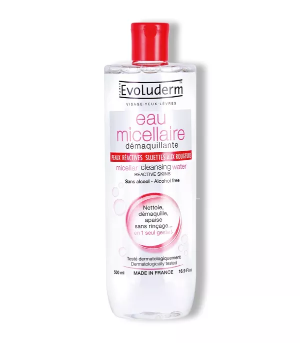 Eau Micellaire Desmaquillantee Peaux Réactives. Sujette - imagen 1